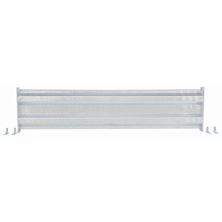 Vestil Galvanized Guard Rail-Bolt On 41.875 In GR-F2R-BO-4-HDG
